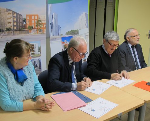 Signature contrat partenaire